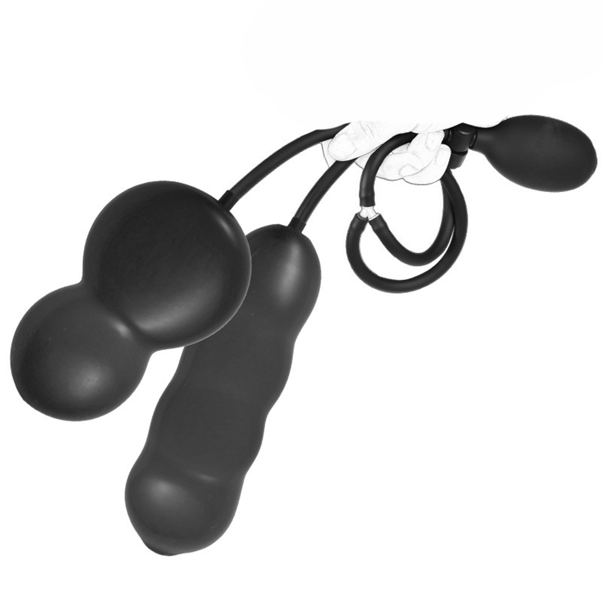 Men'S Vegan Accessories - Eşcinsel Anal Plug Şişme Butt Plugs