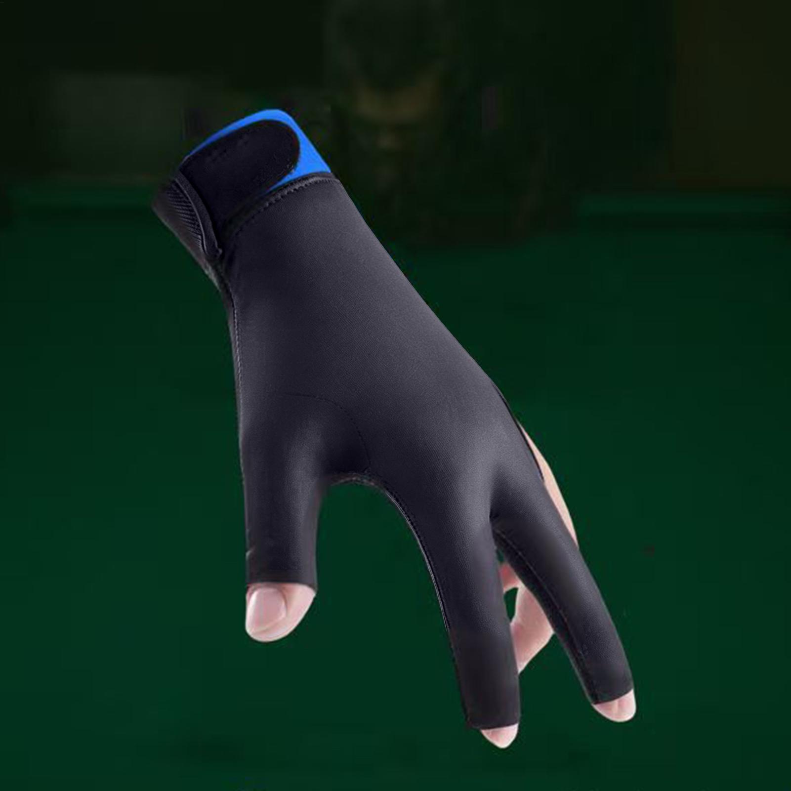 Men Accessories For Hand - Bilardo eldiveni sol el 3 parmaklı
