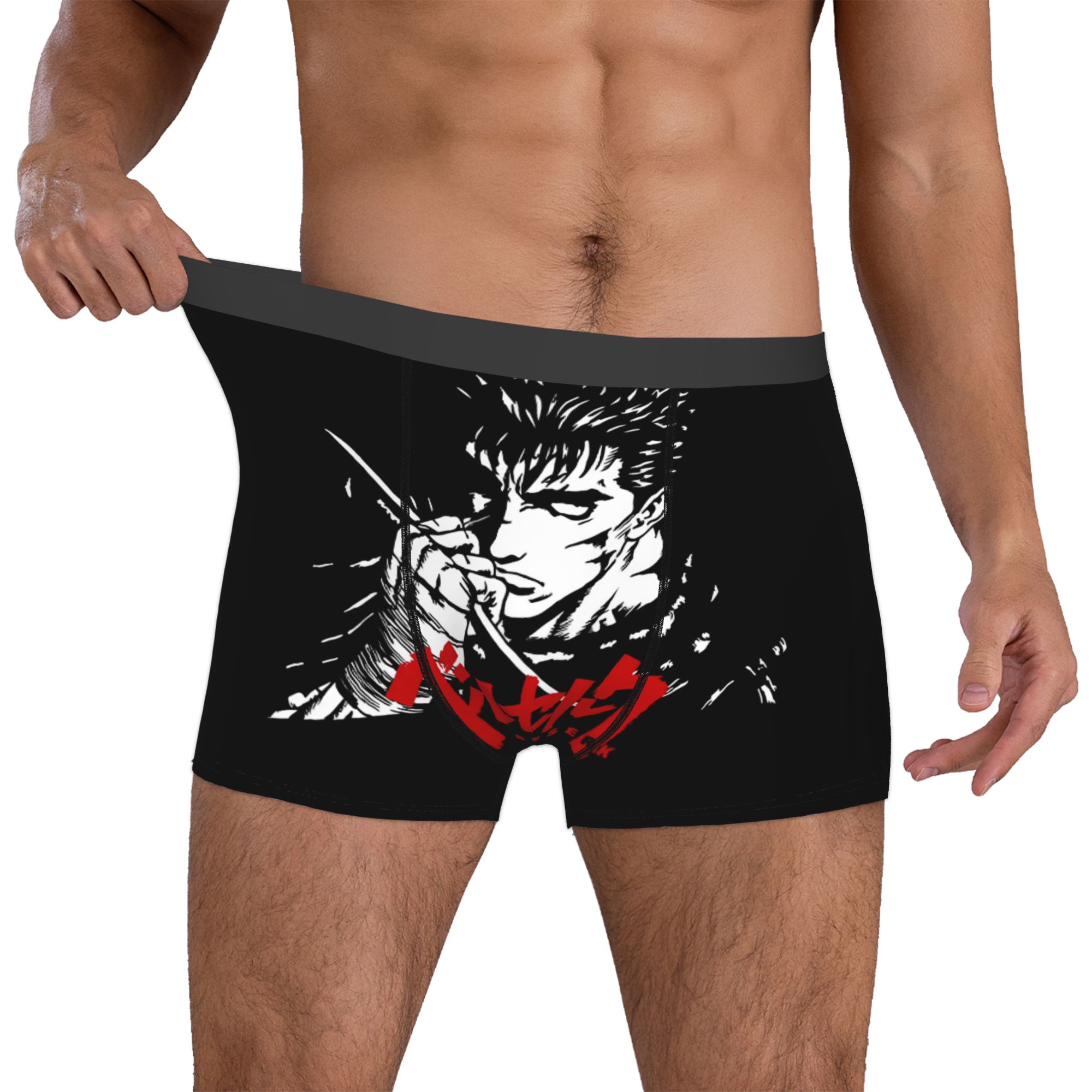Men Accessories Brands - B-Berserks Boxer Şort Erkekler Için 3D