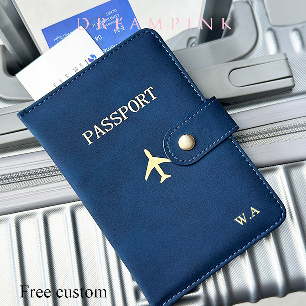 Travel Organizer Men - Kişiselleştirilmiş İsim Seyahat Pasaport Cüzdanı Lüks