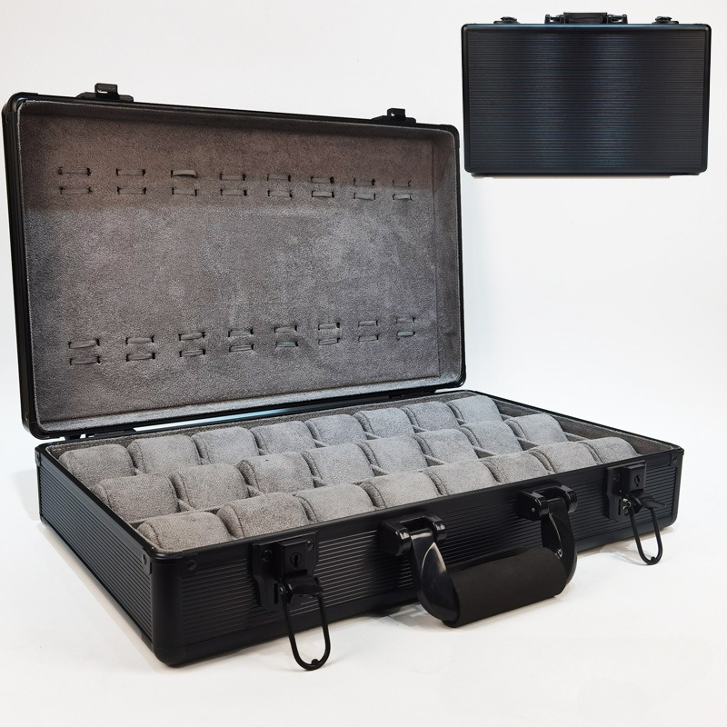 Men'S Accessories Tray - Alüminyum Yeşil İzle Kutusu Erkek Saatler