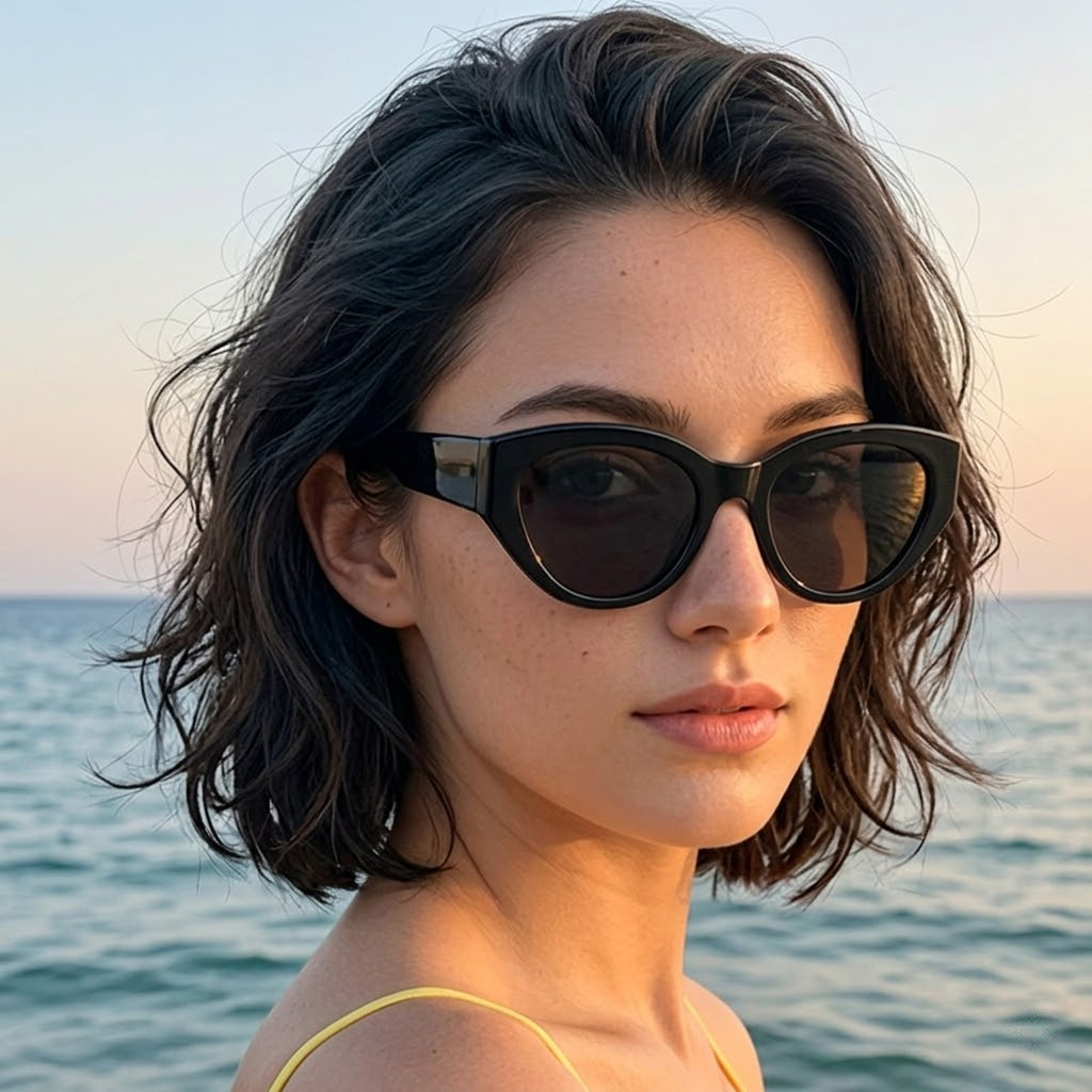 Men Accessories Brands - Kadın Erkek Klasik Kedi Gözü Polarize