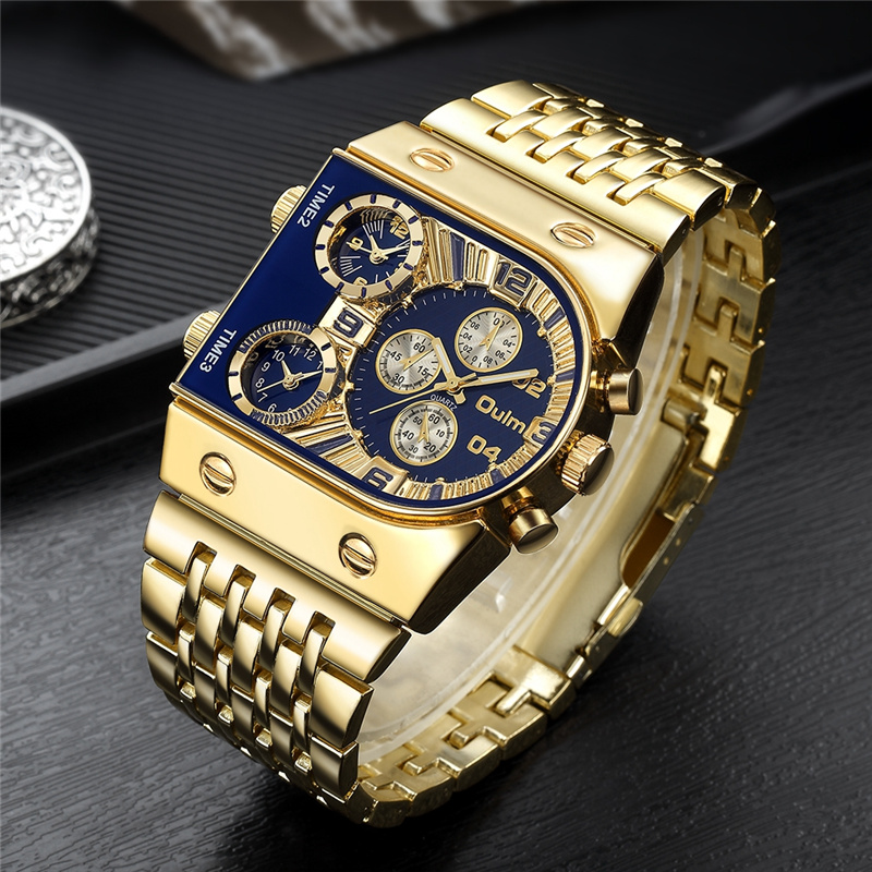 Men'S Accessories Luxury Brands - 2024 yeni Oulm kuvars saatler erkekler