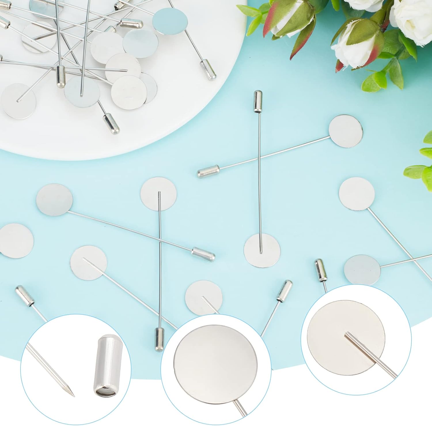1 kutu 60 adet yuvarlak tepsi  - Men'S Accessories Tray incelemesi ve fiyatı