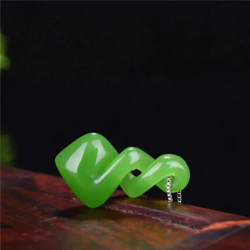 Doğal Hetian Yeşim Yeşil Renk  - Men Accessories For Hand incelemesi ve fiyatı
