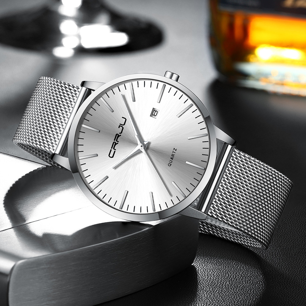 CRRJU yeni moda erkek saatler  - Men'S Accessories Luxury Brands incelemesi ve fiyatı