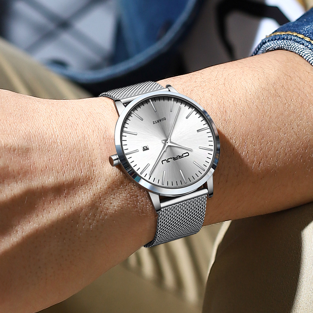 CRRJU yeni moda erkek saatler  - Men'S Accessories Luxury Brands incelemesi ve fiyatı