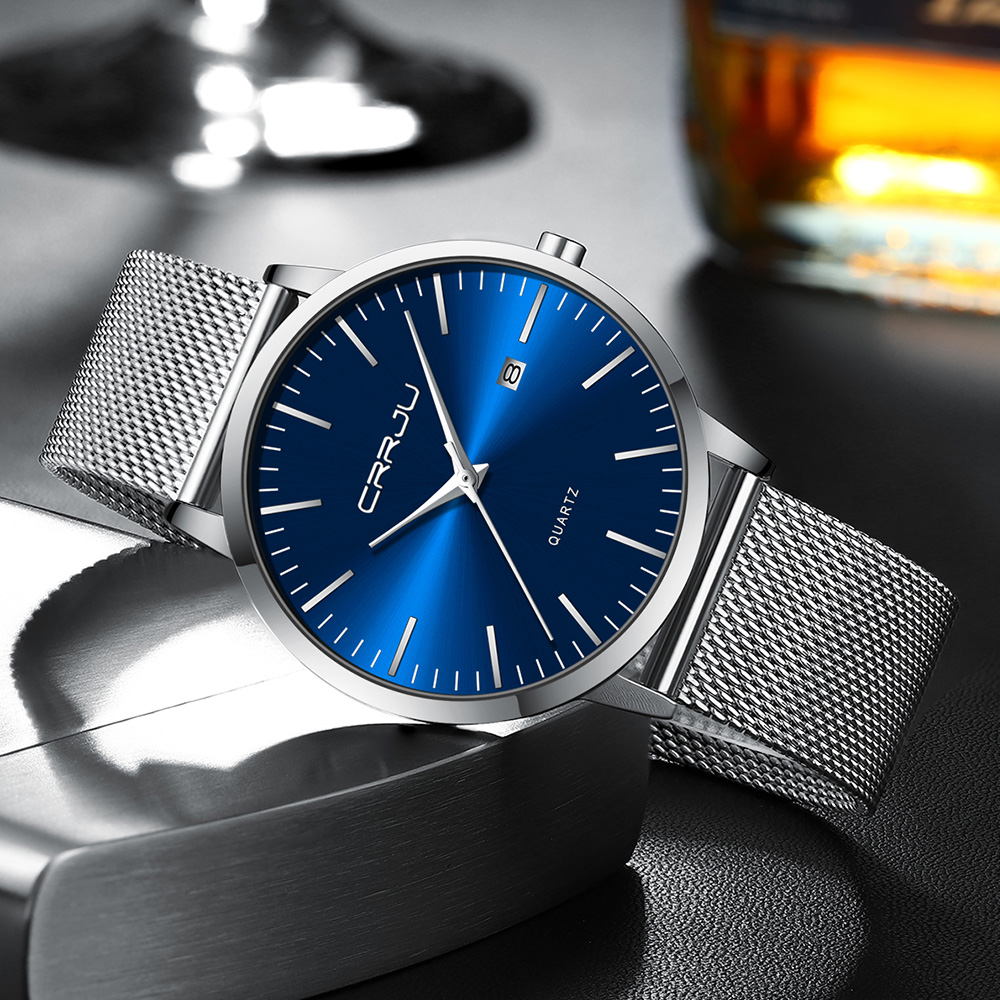 CRRJU yeni moda erkek saatler  - Men'S Accessories Luxury Brands incelemesi ve fiyatı