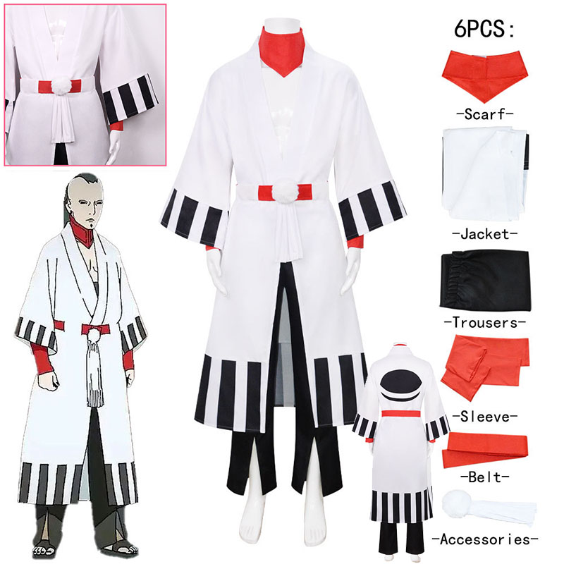 WHH Anime Boorter Cosplay Kost - Men'S Kimono Accessories incelemesi ve fiyatı