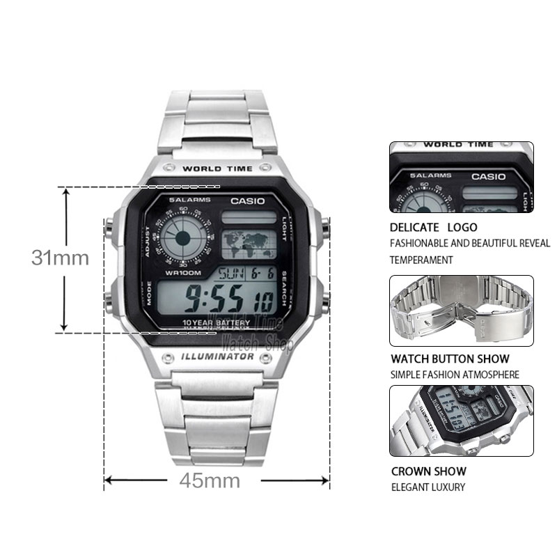 Casio Saat Patlama Saati Erkek - Men'S Accessories Luxury Brands incelemesi ve fiyatı