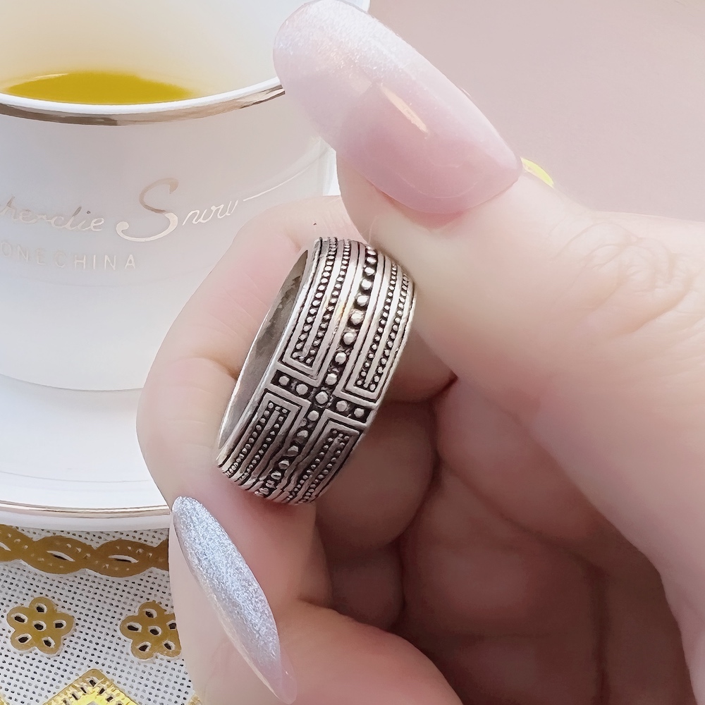Band yüzük çapraz marka yeni a - Men Accessories Brands incelemesi ve fiyatı