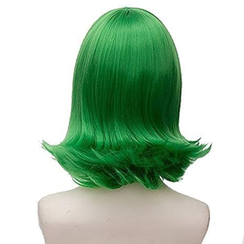 Kısa Yeşil Dalgalı Cosplay Per - Men'S Vegan Accessories incelemesi ve fiyatı