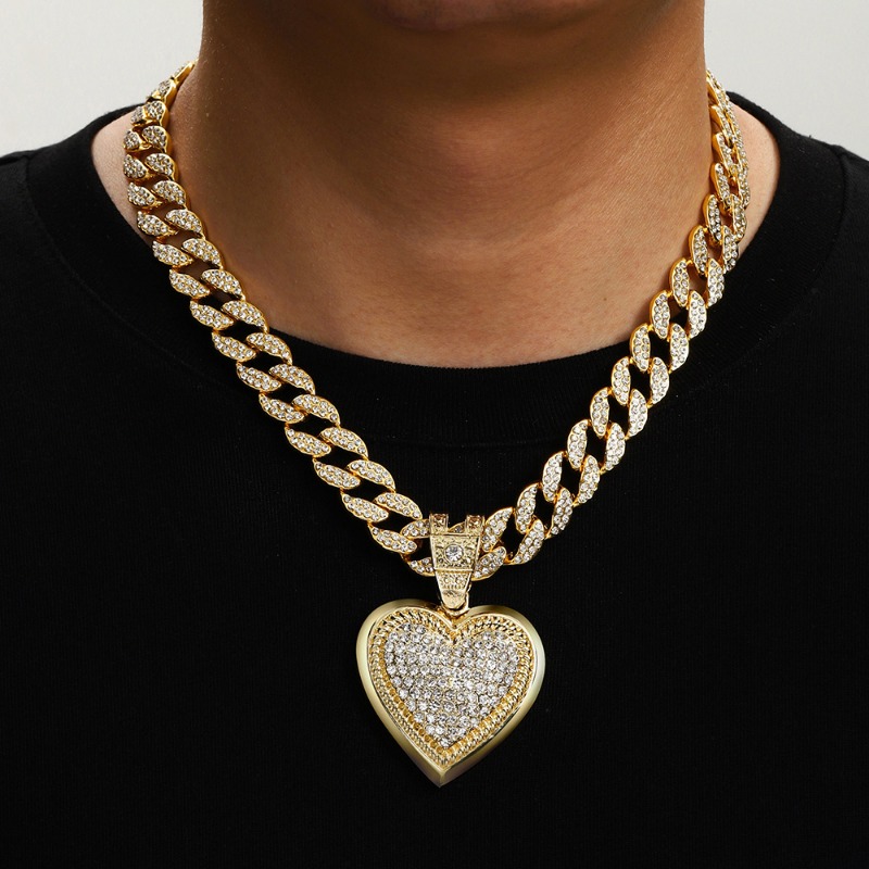 Trendy Minimalist Kalp Kolye K - Men'S Accessories Instagram incelemesi ve fiyatı