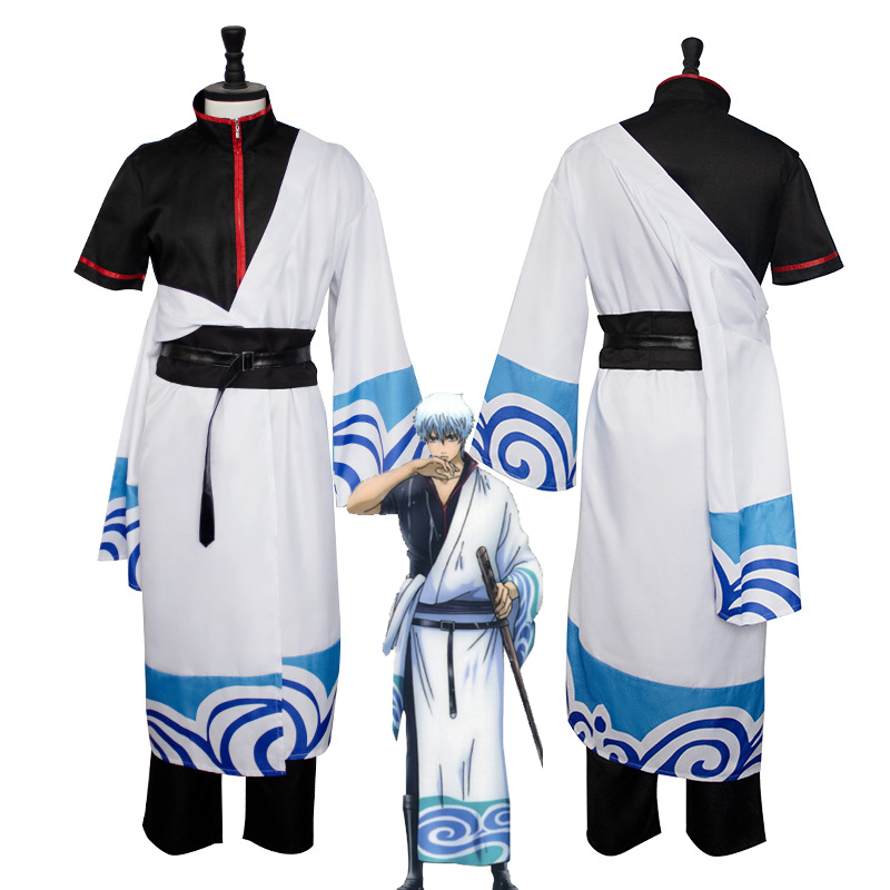 Anime Gintama Cosplay kostüm S - Men'S Kimono Accessories incelemesi ve fiyatı