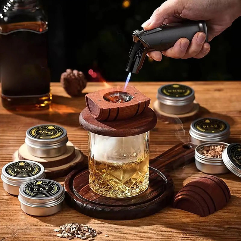 Ahşap Fıçı Viski Kokteyl Fümig - Men'S Accessories Tray incelemesi ve fiyatı