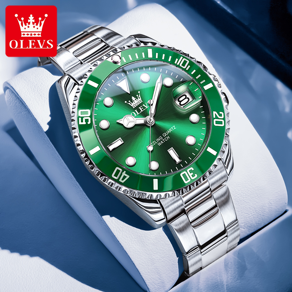 OLEVS erkek saatler 5885G üst  - Men'S Accessories Luxury Brands incelemesi ve fiyatı