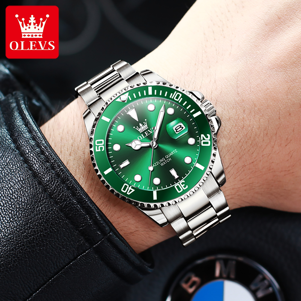 OLEVS erkek saatler 5885G üst  - Men'S Accessories Luxury Brands incelemesi ve fiyatı