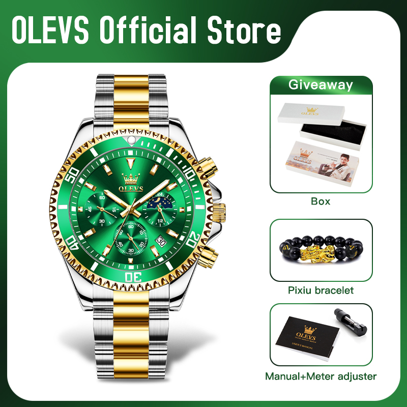 OLEVS 2870 erkek saati üst mar - Men'S Accessories Luxury Brands incelemesi ve fiyatı