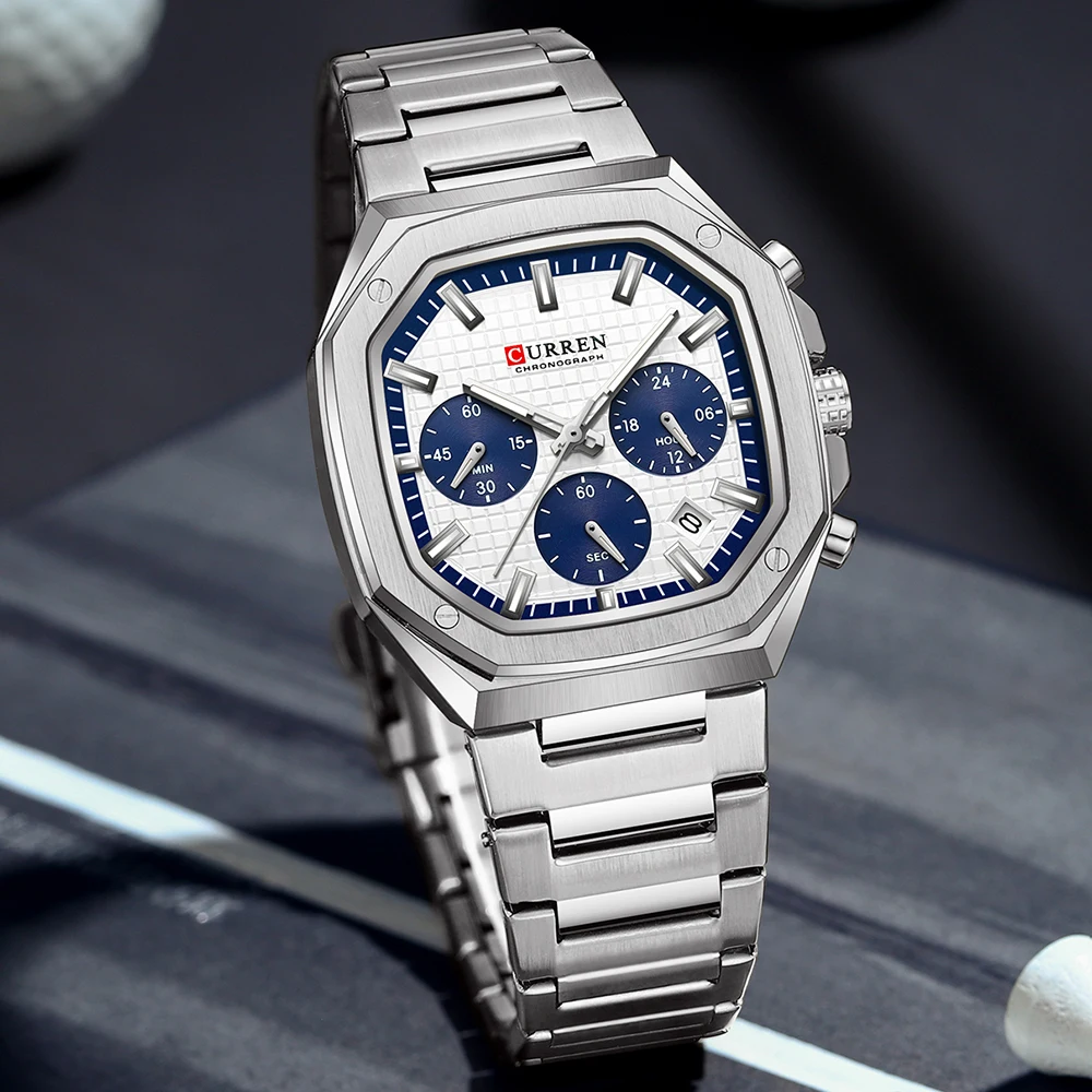 CURREN erkekler İzle Top marka - Men'S Accessories Luxury Brands incelemesi ve fiyatı