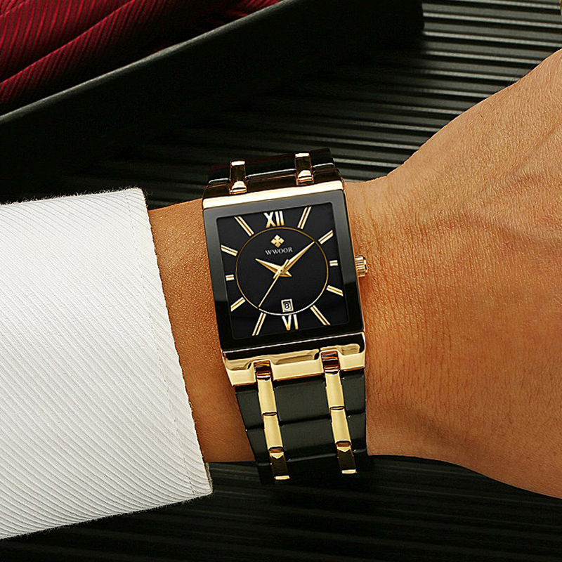 WWOOR marka lüks altın bilezik - Men'S Accessories Luxury Brands incelemesi ve fiyatı